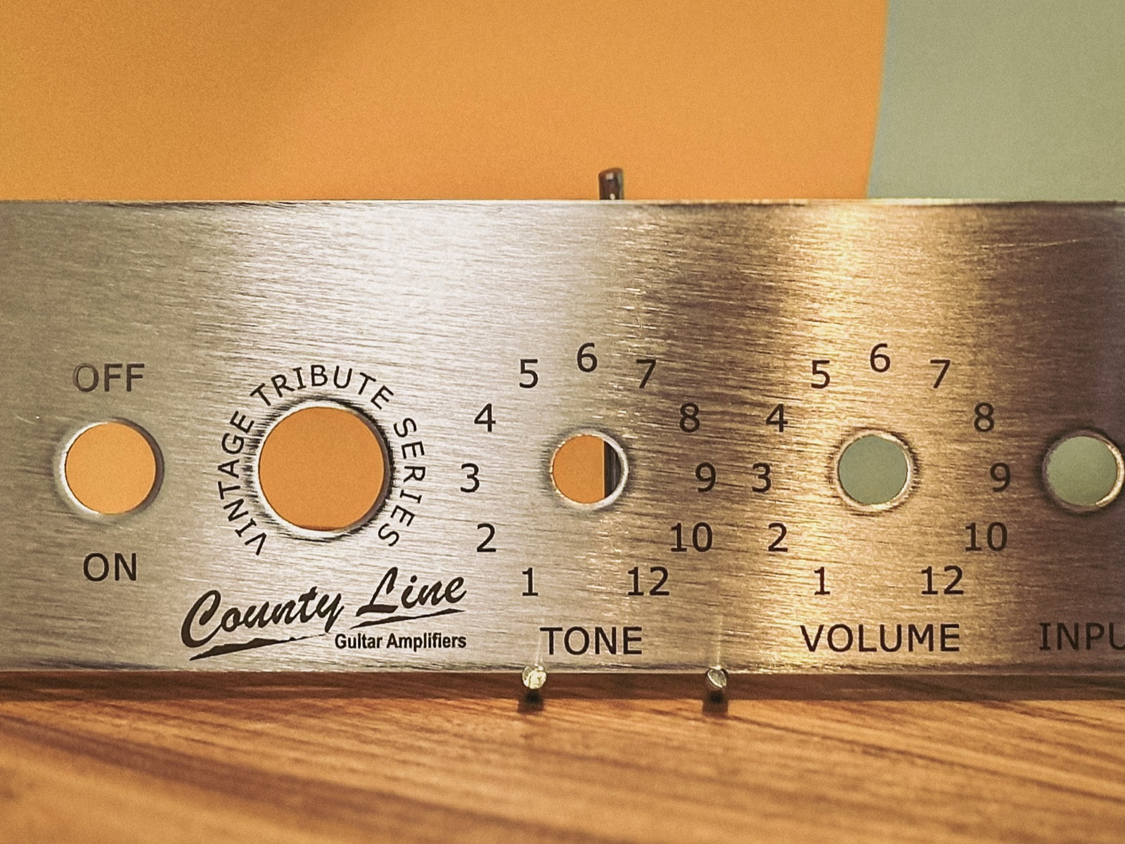 Amp Faceplate for County Line Guitar Amps