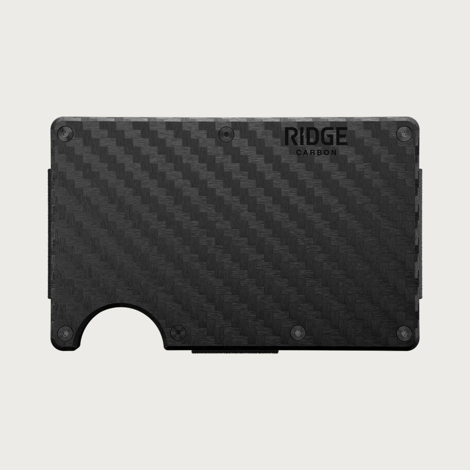 Ridge wallet, carbon fiber